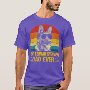 Vintage best german shepherd dad ever Shirt Father