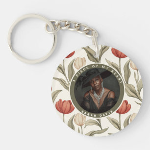 Vintage Best Gifts For Mom Tulip Key Ring