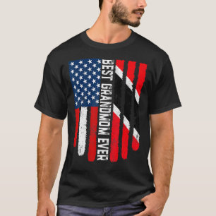 Vintage Best Grandmom Ever American Trinidad And T T-Shirt