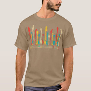 Vintage Best Grandmother Ever Mummy Guitar Mothers T-Shirt