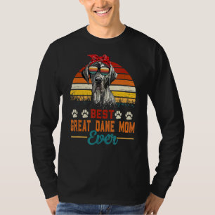 Vintage Best Great Dane Mum Ever Great Dane Mama M T-Shirt