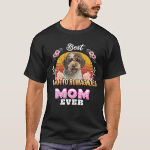Vintage Best Lagotto Romagnolo Mum Ever Mothers Da T-Shirt