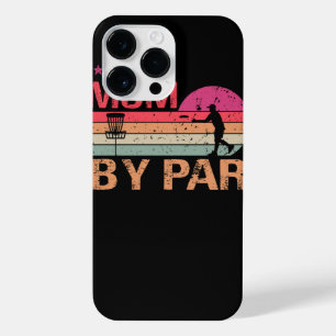 Vintage Best Mum By Par Disc Golf T-Shirt iPhone 14 Pro Max Case