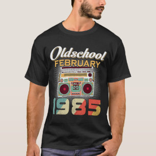 Vintage Best of FEBRUARY 1985 35 Years Old Birthda T-Shirt
