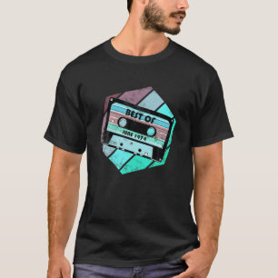 Vintage Best of June 1974 Cassette Retro Birthday T-Shirt