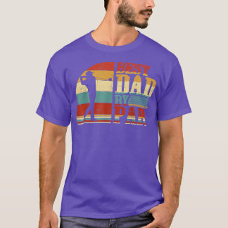 Vintage Best POP By Par Disc Golf Dad Fathers Papa T-Shirt