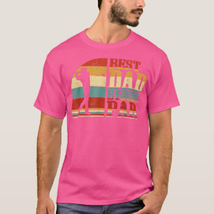 Vintage Best POP By Par Disc Golf Dad Fathers Papa T-Shirt