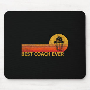 Vintage Best Sketll Coach Sketll Team Coach Retro Mouse Mat