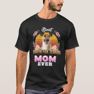 Vintage Best Smooth Fox Terrier Mum Ever Mothers D T-Shirt
