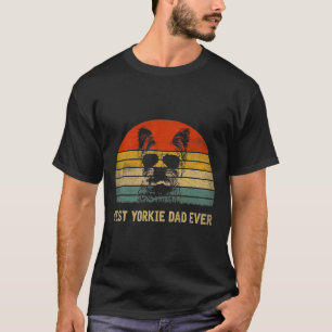 Vintage Best Yorkie Dad Ever T-Shirt