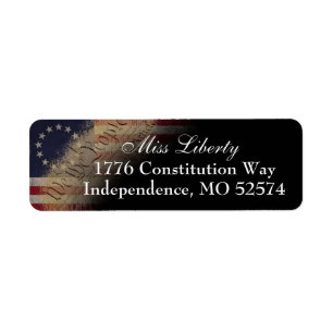 Vintage Betsy Ross American Flag Return