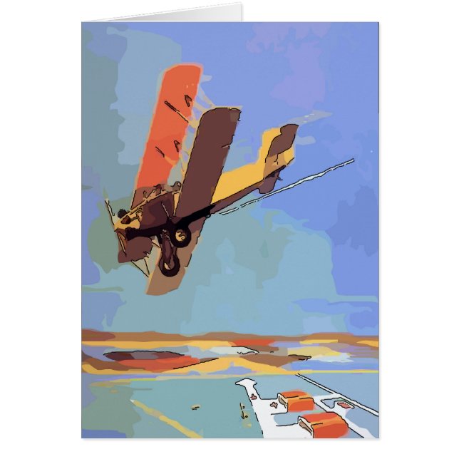 Vintage Bi Plane (Front)