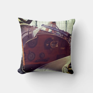Vintage Bi plane Cockpit Cushion