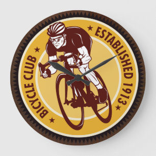 Vintage Bicycle 12 Clock Options