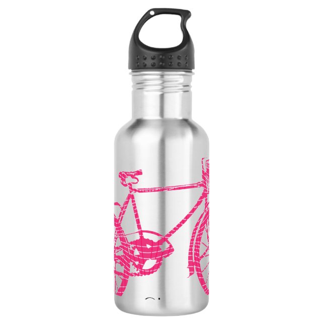 Vintage Bicycle 710 Ml Water Bottle (Front)