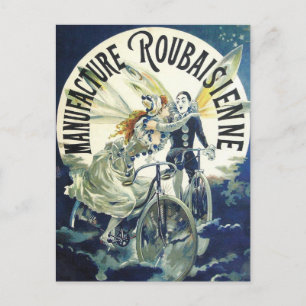 Vintage Bicycle Advertisement - Cycling Postcard