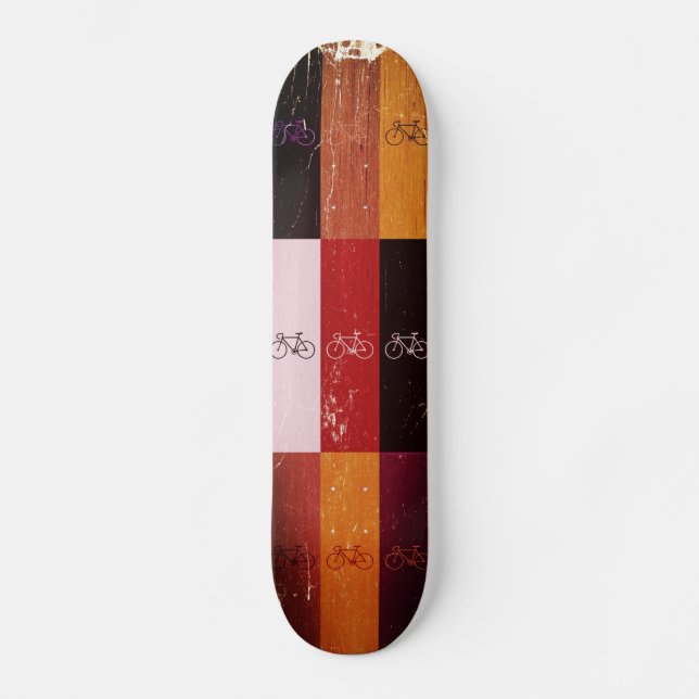 Vintage bicycle art - Skateboard (Front)