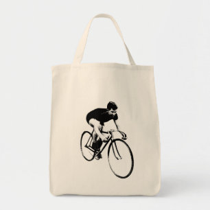 Vintage Bicycle Canvas Tote