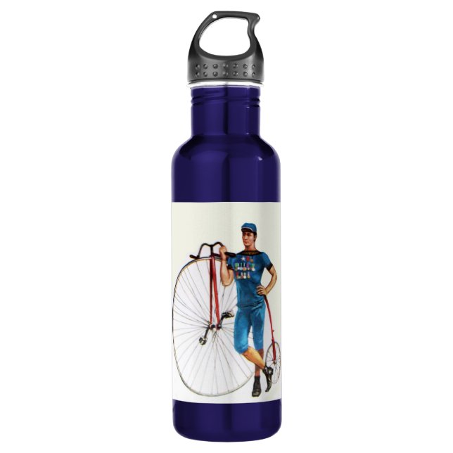 Vintage Bicycle Championship 710 Ml Water Bottle (Front)