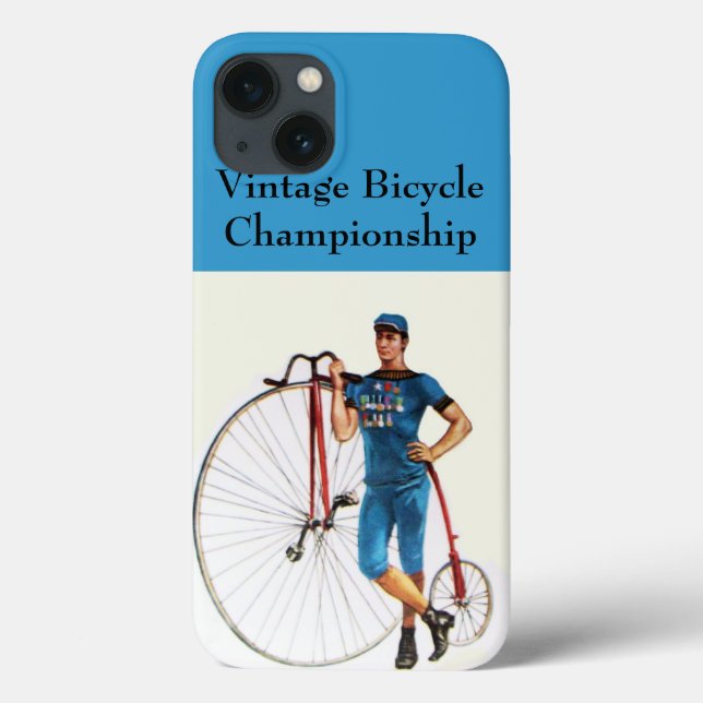 Vintage Bicycle Championship Case-Mate iPhone Case (Back)