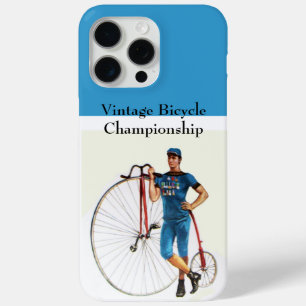 Vintage Bicycle Championship iPhone 15 Pro Max Case