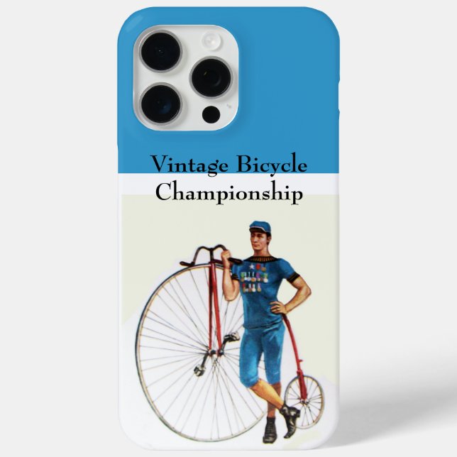 Vintage Bicycle Championship Case-Mate iPhone Case (Back)