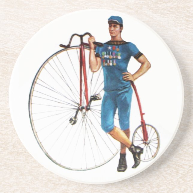 Vintage Bicycle Championship Coaster (Front)
