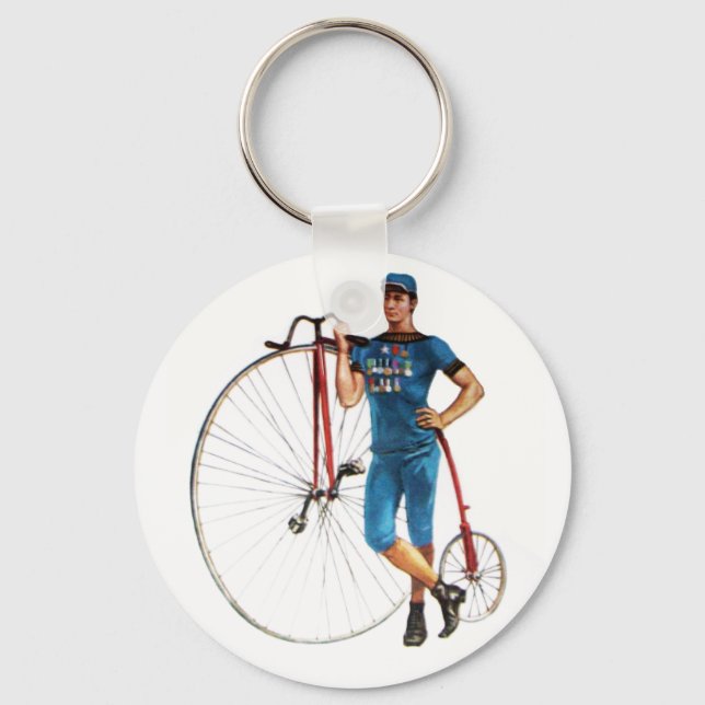 Vintage Bicycle Championship Key Ring (Front)