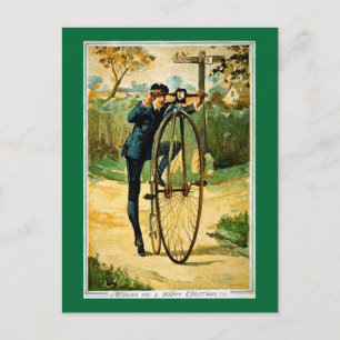 Vintage Bicycle Christmas Card