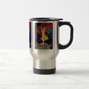 Vintage Bicycle Gifts - Cycles Peugeot Travel Mug