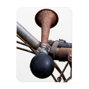 Vintage bicycle horn magnet