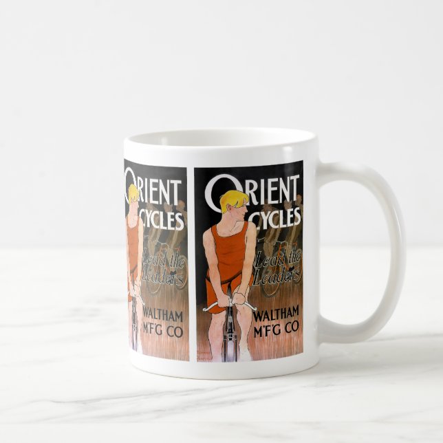 Vintage Bicycle Image -  Orient Cycles Coffee Mug (Right)