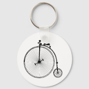 Vintage Bicycle Key Ring