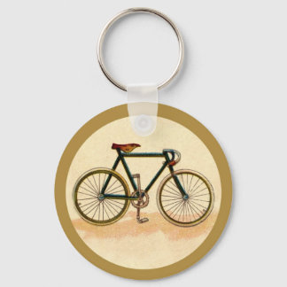Vintage Bicycle Key Ring