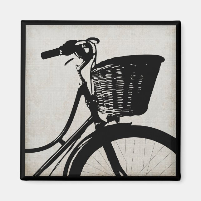 Vintage Bicycle Magnet (Front)