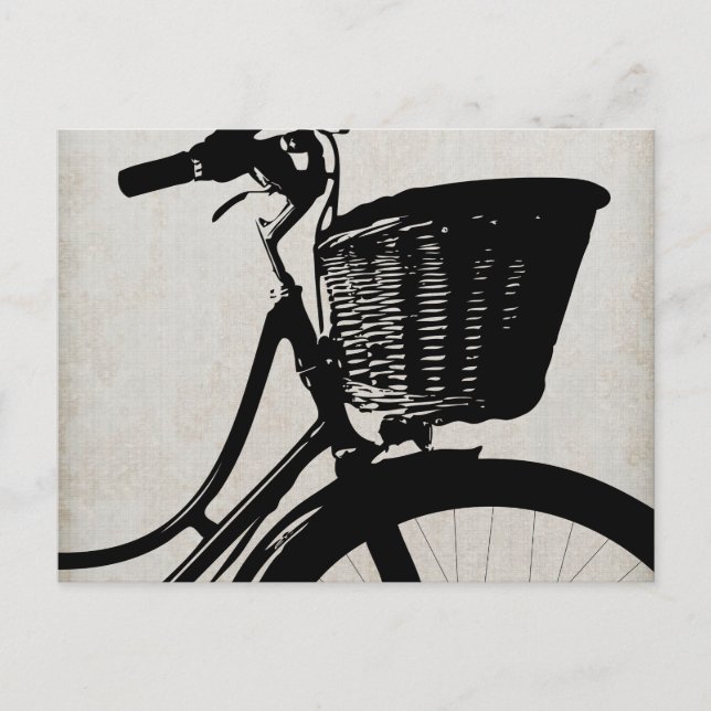 Vintage Bicycle Postcard (Front)