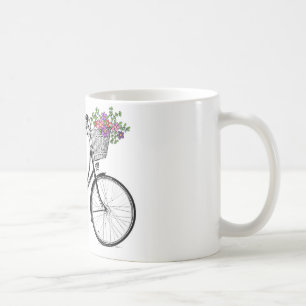 Vintage Bicycle print mug