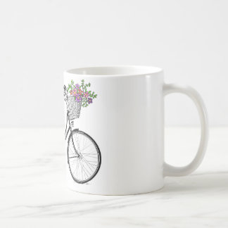 Vintage Bicycle print mug