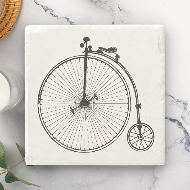 Vintage Bicycle Stone Coaster (Creator Uploaded)