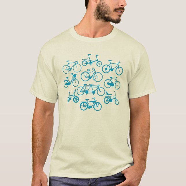 Vintage Bicycle T Shirt (Front)