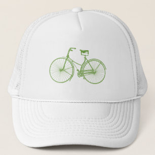 Vintage Bicycle Trucker Hat