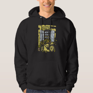 Vintage Bicycles Biker Retro Bicycle Cycling Xmas Hoodie