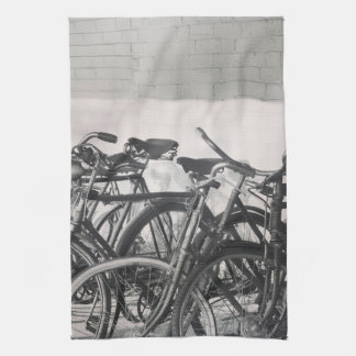 Vintage Bicycles Tea Towel