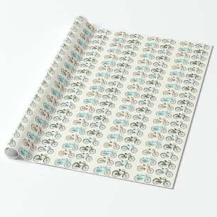 Vintage Bicycles Wrapping Paper