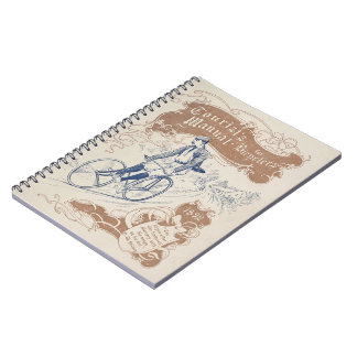 Vintage Bicyclists' Tourist Manual Notebook