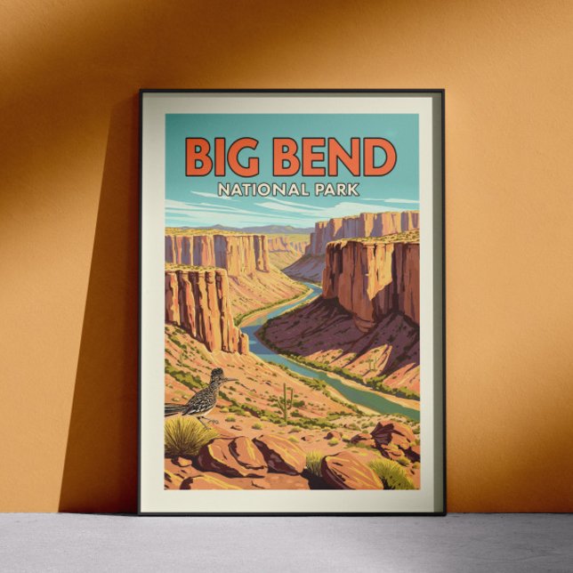 Vintage Big Bend National Park Poster (Creator Uploaded)