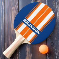 Vintage Big City Board Stripes with Name