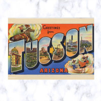 Vintage Big Letter Tuscon Arizona