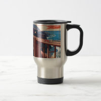 Vintage Big Sur Bixby Bridge USA Tourism