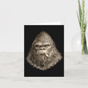 Vintage Bigfoot Street Y2K Style Meme Funny Gifts Card